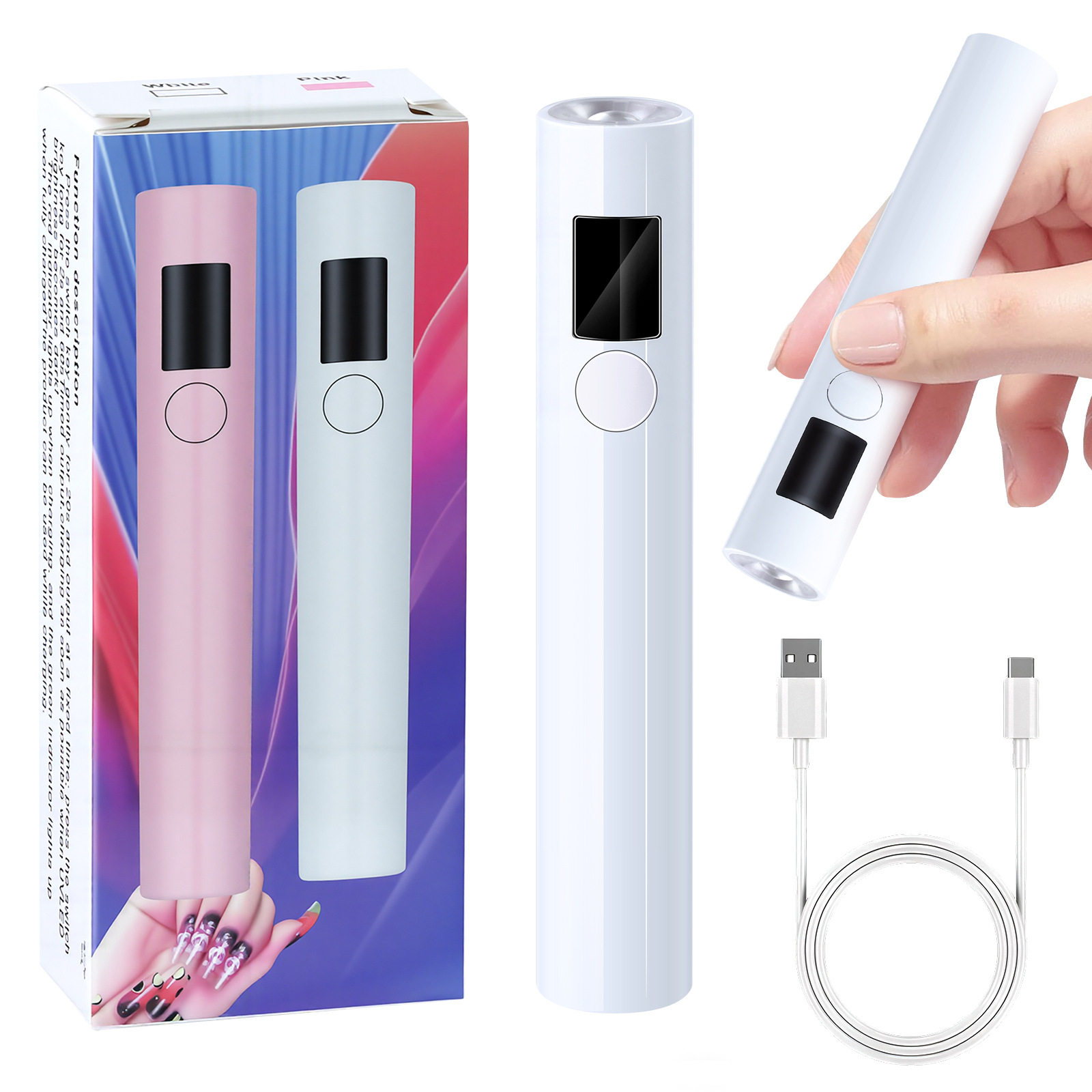 Lumière simple ligne yz08 blanc