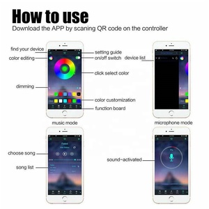 Прямая Продажа с завода, оптовые продажи, мини RGB, светодиодный контроллер для смартфона, Управление приложениями, USB, RGB контроллер для телевизора, мебели - Product Image 5