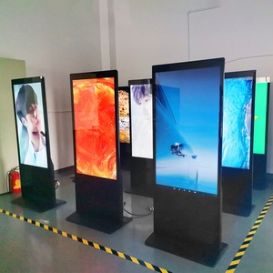 LCD Commercial Smart Touchscreen Indoor Digital Signage Totem 55 Zoll Android 11 System CMS-Software für Werbe display - Product Image 1
