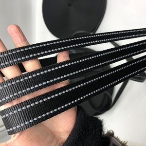反光织物色带黑色尼龙反光织带色带装饰宠物反光条织带 - Product Image 6