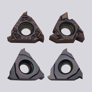 Fabbrica della cina fatta Super dura 16IR 11IR 22IR 16ER inserti da taglio in carburo di tungsteno indicizzabili per supporto per tornio filettato - Product Image 2