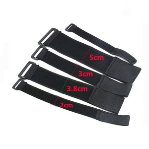 Sustainable Adhesion Strip Tape Reusable Adjustable Colorful Stretch <strong>Elastic</strong> Nylon <strong>Hook</strong> and <strong>Loop</strong> Strap Cable Ties Fastener - Product Image 1