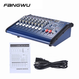 专业8声道音频幻象放大器功率混音器 - Product Image 2