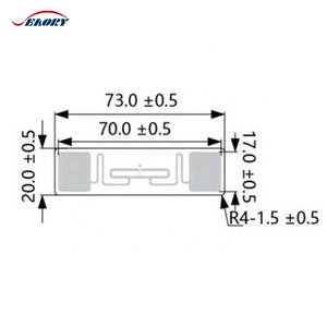 Заводская пользовательская UHF NFC чип тег клейкая этикетка для розничной торговли - Product Image 4