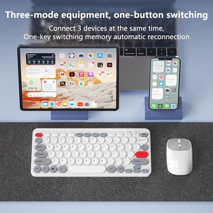 Juego de teclado y ratón Carga inalámbrica Apple Android Tablet Laptop Combinación universal Ratón y teclado - Product Image 5