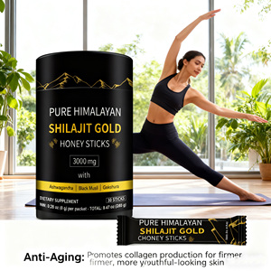 Himalaya แท่งน้ำผึ้ง shilajit สำหรับผู้ใหญ่เครื่องดื่มซูเปอร์ฟู้ดฉลากโลโก้แบบกำหนดเอง - Product Image 4