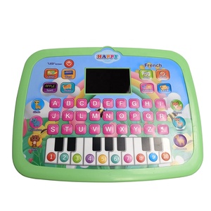 <strong>Kids</strong> Learning Tablet Early Education French LED Screen I-pad Learning Machine Toy Multi-function Interactive Music Study Machine - Product Image 1