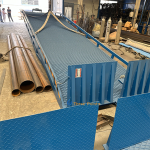 6t 10t 12t 15t Laden und Entladen Mobiler Container Laderampe Versand Mobile Dock Leveler Rampe - Product Image 5