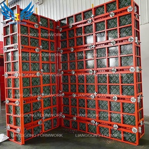 Опалубка и строительные леса Lianggong, оптовая продажа, многоразовая опалубка для бетонных Стальных каркасов для строительства зданий - Product Image 2