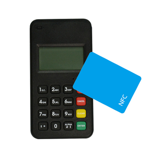 Безопасный MPOS ISO 7816 чип NFC кардридер USB мобильный POS терминал с ЖК-дисплеем M6 PLUS - Product Image 4