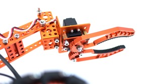 Metall STEM DIY Lern roboter Mechanischer Roboterarm Manipulator Greifer R003C für Arduino Raspberry Pi micro:bit