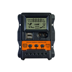 Solar regler 12 V24V Automatischer Universal-Solarpanel-Photovoltaik-Leistungs regler Laden Sie den PWM-Controller mit zwei USB-LCD-Displays auf - Product Image 5
