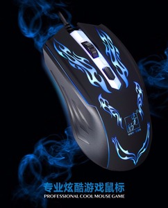 Il più nuovo Mouse ottico cablato per computer colorato con incisione laser 139 per l'uso in ufficio desktop - Product Image 4