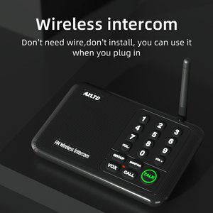 <strong>Intercoms</strong> <strong>Wireless</strong> for Home 5280 Feet Range 10 Channel 3 Code <strong>Intercom</strong> Communication <strong>Wireless</strong> <strong>Intercom</strong> <strong>System</strong> Home