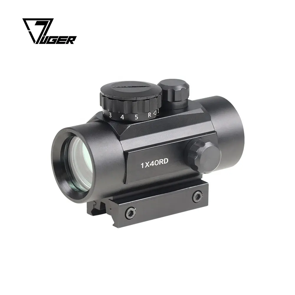 LUGER 30mm red dot sight digunakan untuk berburu 1x40RD untuk 11mm/20mm