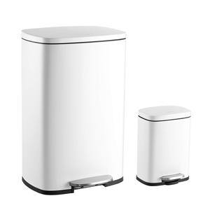 コナー7.93ガロン長方形ソフトクローズふたビン内蔵ミニゴミビン - Product Image 3