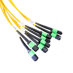 สายเคเบิลใยแก้วนำแสง96คอร์สำหรับศูนย์ข้อมูลสายแพทช์จาก APC ถึง APC SM OM3 96คอร์ที่ใช้สำหรับ FTTH - Product Image 4