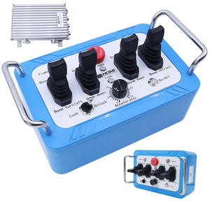 Buona qualità 4 funzioni idraulico joystick valvola di controllo gru industriale telecomando per la vendita - Product Image 1