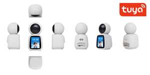 InLifeCam Tuya Smart APP 4.0MP 2MPスクリーンビデオ通話Wifiスマートカメラ2双方向オーディオベビーモニターIPカメラ - Product Image 5