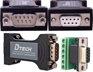 DTECH IoT串行通信适配器无源rs232转rs485 rs422转换器 - Product Image 5