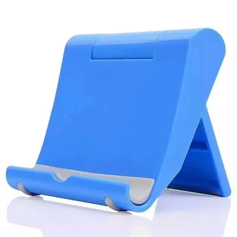 Blue phone holder