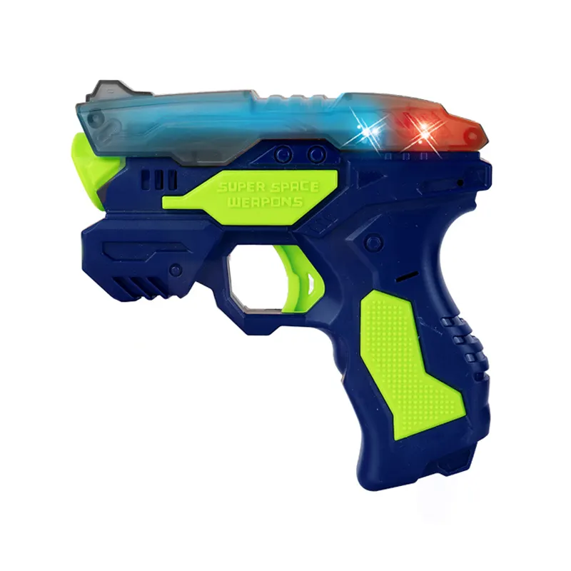 Gioco di tiro in plastica toy machine light space gun con proiettore