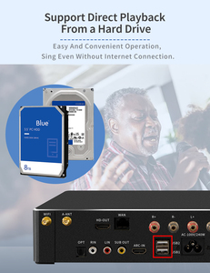 IHOMELIFE Sistema de audio profesional 5,1 Amplificador de potencia Android12 DDR4 2GB 8GB Amplificador de alta potencia de funcionamiento simple para uso doméstico - Product Image 5