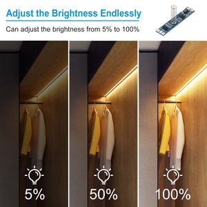 TD015 Touch Dimmer Switch Control Lichtfarb temperatur dimmung mit 0V Speicher für 12V 24V LED-Streifen band - Product Image 3