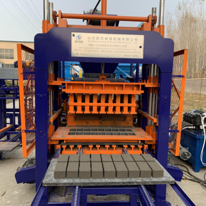 QT5-15 <strong>Automatic</strong> Cement Paver logo Brick <strong>Block</strong> <strong>Making</strong> Machinery <strong>Machine</strong> for <strong>Small</strong> Business Ideas with <strong>Small</strong> Investment 2023 - Product Image 1