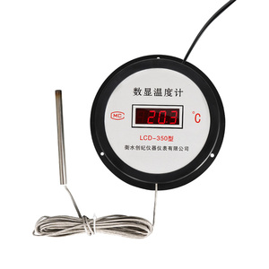 Termómetro digital ABS a prueba de agua con controlador de temperatura de pantalla LCD para temperatura del agua doméstica compatible con OEM y ODM - Product Image 3