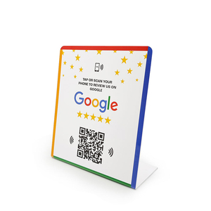 Material plástico programable código QR impreso 213 215 216 Chip NFC revisión Google Stand Card - Product Image 4