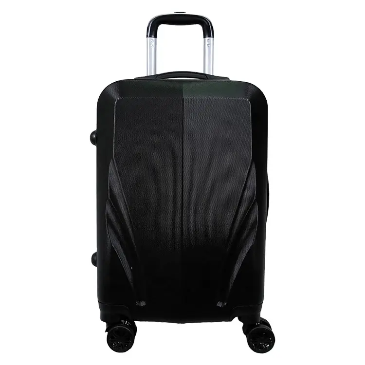 Valise rigide personnalisée de 20 "24" 28 "pouces bagage à roulettes pour avion ensemble de bagages ABS durable mallette de voyage