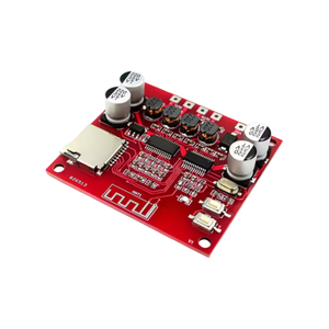 Amplificador de potencia digital de audio micro delgado con Bluetooth 4,2, Módulo de placa Bluetooth, HD, 12-24V, 30W x 2, 1 unidad, 1 unidad - Product Image 1