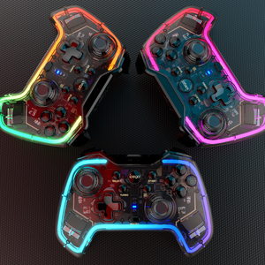Controller Wireless di alta qualità con illuminazione colorata per IOS/PC/P4/P3/Android - Product Image 5