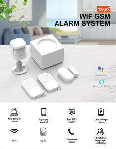 Sistemas de sensor de movimiento de alarma de seguridad de desbloqueo de despliegue remoto de teléfono Tuya para hogares y oficinas - Product Image 4