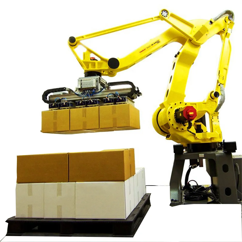 Macchina automatica per l'impilamento industriale mobile del pallet del robot del magazzino della macchina del robot di pallettizzazione della borsa da 25kg di alta qualità