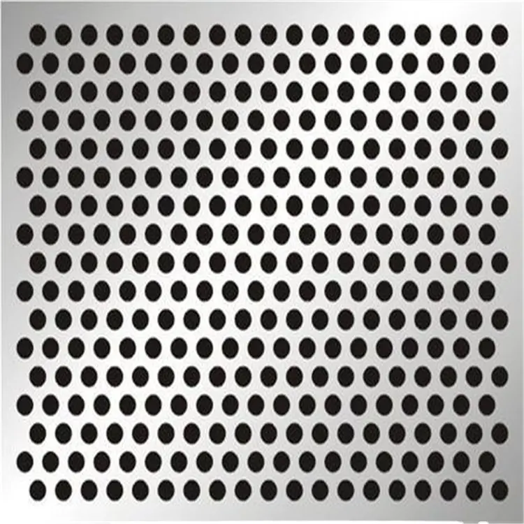 Woven Wire Mesh Metal Plate/Sheet Price 304/316L/321 Perforated Stainless Steel Sheet