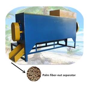 Máquina separadora de núcleos de fibra de palma de alta productividad 1 T/H con componente de núcleo de motor - Product Image 2