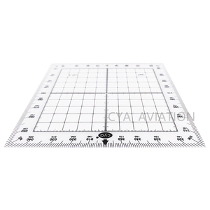 Esnek Lexan Plastik Navigasyon Haritası Deniz Mili Okuma Kare Iletki Pilot Öğrenciler için Çalışma Kullanarak CSP-4 - Product Image 2
