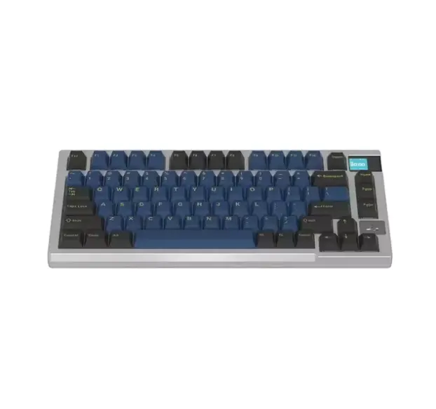 Darmoshark K8 Keyboard warna ganda, ketik injeksi Model kualitas Universal RoHS kompatibel injeksi berkabel