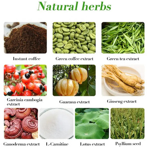 Cafeinado Dieta Natural Café Instantâneo Apoio Perda De Peso com Fit <span class=keywords><strong>Garcinia</strong></span> <span class=keywords><strong>Cambogia</strong></span> Ginseng Ganoderma Emagrecimento Café - Product Image 6