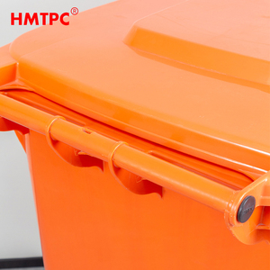 Alta calidad nuevo HDPE Color personalizado 360 litros cubo de basura contenedor de basura cubo de basura - Product Image 3