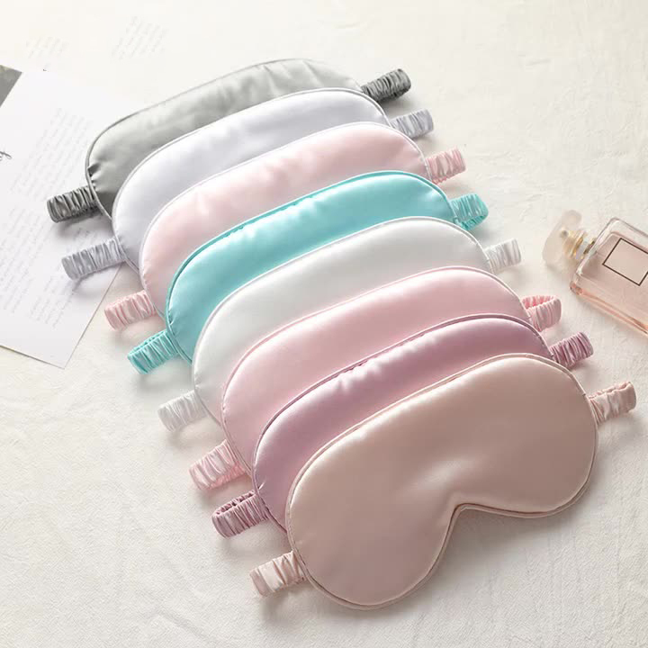 Masque pour les yeux rose