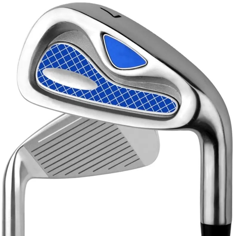 Novos clubes de golfe amostra grátis ferros de golfe conjunto logotipo personalizado homens direito/left handed Golf club número 7 ferro iniciante prática clube
