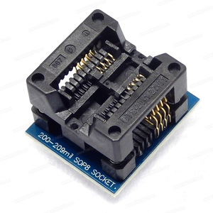 Adaptador de programador SOP8 - DIP8 Socket SOTS-20-1,27-01 Adaptador de programador de enchufe (200mil 209MIL) - Product Image 2