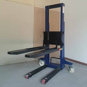 Apilador de autocarga, maquinaria para montacargas, 0,5 T, 1T, Grúa apiladora de autoelevación, pequeño apilador de montacargas de carga y descarga - Product Image 6