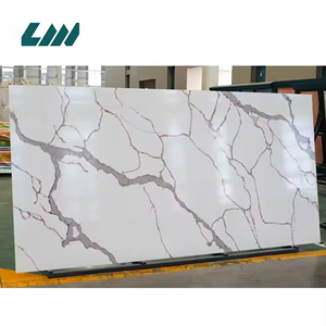 Tấm thạch anh calacatta 15/18/20mm thạch anh đá thạch anh nhân tạo - Product Image 1