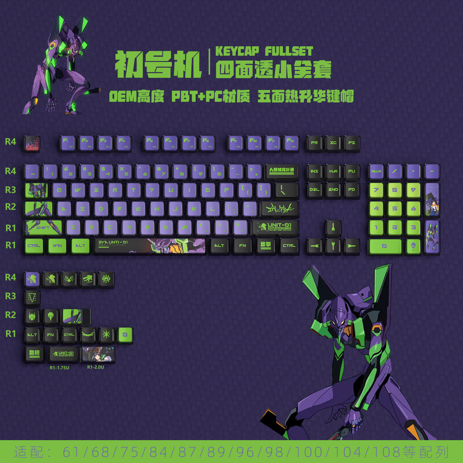 เครื่องป้อนตัวเลขเริ่มต้น Eva ฝาครอบปุ่มกดใสสี่ด้านขนาดเล็ก