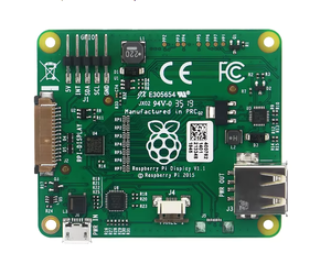 Offizieller Raspberry Pi 7 Zoll kapazitiver Touchscreen 10 Punkt 7 "LCD-Display X480 DSI für Pi 5 4B 3B 3A Zero