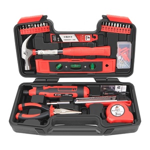 OK-tools 29件工具组，带有红色和黑色工具，方便存放，最常见的工具 - Product Image 1